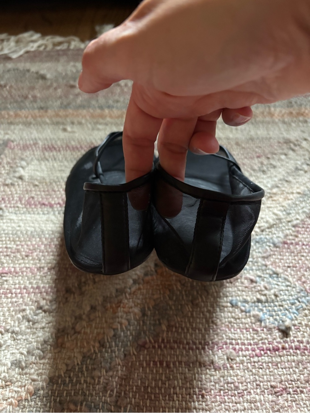 Jeffrey Campbell women’s mesh ballet flats - Picture 5 of 5